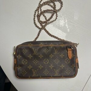 Louis Vuitton Brown Monogram Marly Vintage Bag